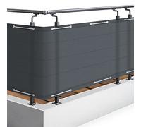 Sol Royal Brise Vue Pour Balcon Solvision Pb2 Pes 300x90cm Gris