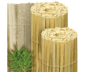 Sol Royal canisse brise vue balcon bambou palissade jardin exterieur clair | 150x600cm 1m50 brillant cache pare terrasse extérieur résistant intempéries clôture occultation protection vis-à-vis B33