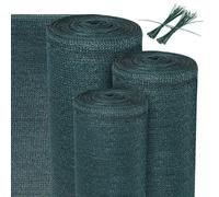Sol Royal Filet d'ombrage 25 m x 1,6 m Tissu d'ombrage 165 g/m² SolVision SG80, vert