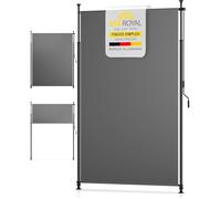 Sol Royal Store Balcon Sans Percage 150x310cm - Store Vertical Exterieur Etanche Protection Visuelle & Solaire - Anthracite KM5