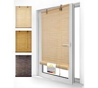 Sol Royal Store Enrouleur Bambou extérieur intérieur sans perçage Klemmfix