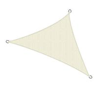 Sol Royal Voile d'Ombrage Triangulaire 5x5x7 m HDPE SolVision HS9 - Toile Ombrage Tissue Respirant & UV Protection Solaire Balcon, Piscine - Voile Jardin Terrasse Patio 500x500x700 cm Beige