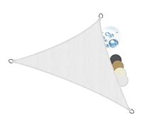 Voile d'ombrage triangulaire Sol Royal imperméable 6 x 4,2 x 4,2 m SolVision PS9, blanc