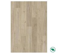 Sol stratifié effet parquet - 8 mm - boîte de 9 lames - 2 26 m2 - EH VILLA 5966 CHENE KHAKI FORESTEA Dimensions : 1288 mm x 195 mm