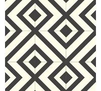 Sol Vinyle Style - Imitation Carrelage Losange - Rouleau de 4m x 3.00m