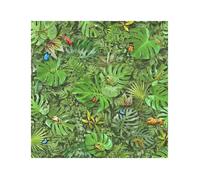 Sol vinyle Textile - effet faune & flore tropicale - Rouleau de 2m x 2m