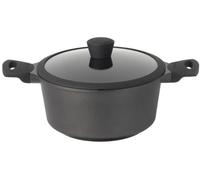 Sola Casserole avec Couvercle Ceramic Deluxe - Compatible avec l’Induction - Revêtement Antiadhésif Céramique - ø 24 cm