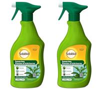 SOLABIOL 2 Insectes Plantes d'Intérieur - 2 Pulvérisateurs - 2x500ml