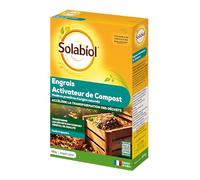 Solabiol Engrais Activateur De Compost - Prêt A l'emploi - 900g - Facile A Epandre - Accélère La Transormation des Déchêts Verts - Utilisable en Agriculture Biologique SOACTI900