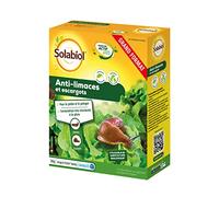 Solabiol Anti-Limaces & Escargots - 2 Kg - Granulés - Jusqu’à 525m² - Résistant À La Pluie - Prêt À l'emploi - Utilisable en Agriculture Biologique SOLIMA2