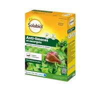 Solabiol Anti-Limaces & Escargots - 1 Kg - Granulés - Jusqu’à 263m² - Résistant À La Pluie - Prêt À l'emploi - Utilisable en Agriculture Biologique SOLIMA1000
