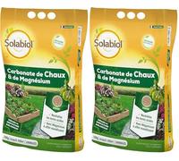 SOLABIOL Carbonate De Chaux Et De Magnésium - 10kg - Efficace - Granulé SOCHAUX10 (Lot de 2)