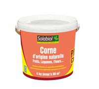 Solabiol - Corne broyée traditionnelle - 100% corne d'origine naturelle - 4 kg - Jusqu'à 80m²