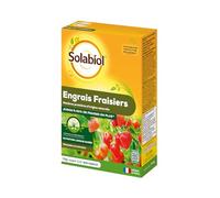 SOLABIOL Engrais Fraisiers & Petits Fruits - 750g - Jusqu'à 15m² - Stimulateur De Croissance - Nutrition Longue Durée - Jusqu'à 50% De Fraises En Plus - Utilisable En Agriculture Biologique SOFRAY750