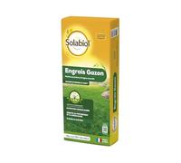 SOLABIOL Engrais Gazon Longue Durée - Jusqu'à 330m² - Sac 10Kg