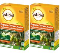 SOLABIOL Engrais Oliviers Et Figuiers - 750 G - Utilisable en Agriculture Biologique SOLIVY750, Marron (Lot de 2)