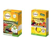 SOLABIOL Engrais Potager + Traitement Oriange 3 en 1 - Insectes Acariens Maladies - Nutrition Longue Durée SOPOTYTOT100