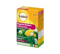 SOLABIOL Engrais Rosiers & Arbustes à Fleurs - 60 Pieds - 1,5kg | Améliore la Floraison - Nutrition Longue Durée - Utilisable en Agriculture Biologique - SOROSY15