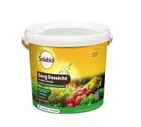 Solabiol Engrais Sang desséché 4 kg – Jusqu'à 80 m² – Action coup de fouet