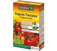 SOLABIOL Engrais Tomates & Légumes Du Soleil - 750g - Jusqu'à 15 Plants - Nutrition Longue Durée - Meilleure Reprise A La Plantation - Utilisable En Agriculture Biologique SOTOMY750