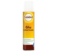 SOLABIOL Glu Arboricole 200g Aérosol - Protection Arbres Fruitiers Anti Fourmis et Pucerons - Barrière Physique Insectes Rampants - 6 Semaines Protection - Application Spray Prêt à l'Emploi SOGLU200