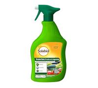 SOLABIOL Insecticide Fruits & Légumes - Pulvérisateur - Prêt A L'emploi - 750ml - Double Action - Elimine Les Insectes & Protège Les Plantes - Efficace Contre Puceron Cochenille Aleurode SOLEGPAL750