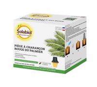 SOLABIOL Piège à Phéromone Anti Charançon Rouge du Palmier - Jusqu'à 4 mois de Protection - Rechargeable - Utilisable en Agriculture Biologique - Fabriqué en France - SOPIPALM