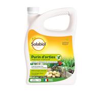 SOLABIOL Purins d'Orties - Lutte Contre Les Pucerons Acariens Mildiou & Oïdiume - Renfort Protecteur - Etui 2,5L - Utilisable en Agriculture Biologique - SOPOR25