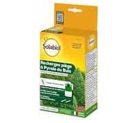 SOLABIOL Recharge Piège à Pyrale du buis - Etui 2 Seringues - Lutte Contre Les Papillons Mâles - Surveillance 6 Mois Pour 180m2 SORECBUISN