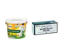 Solabiol SOBLANC3 Blanc Arboricole 3L |Facile à Appliquer avec Un Pinceaux, Multicolore & Fertiligène Bande de Glu 5 m Pelton Fer-BANDF