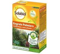 Solabiol Engrais pour palmiers et plantes méditerranéennes – Feuillage fort et dense, 1,5 kg
