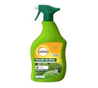 SOLABIOL Traitement Pyrale du Buis - A base d'Huile De Colza & Pyrèthre - Action Rapide Sur Larves et Chenilles - Prêt à l’Emploi - 750ml - Utilisable En Agriculture Biologique SOPYRPAL750N