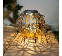 Solaire LED Extérieur Déco Lampe Table de Jardin sur Pied Pendues Boule Lanterne