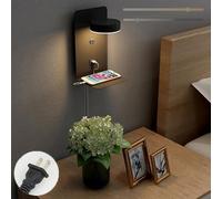 Solaire Longue Extérieur Applique Murale IP65 Étanche Lampe de Mur avec Télécommande LED Lampe Murale 3000K/4000K/6500K Intérieure/Extérieure Acrylique Terrasse Jardin Garage (Lumière Chaude,100cm)