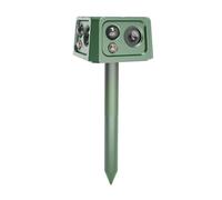 Solaire Répulsif Chat Ultrason Répulsif Chat avec Détecteur pour Anti Chats | Répulsif Chat Exterieur,Répulsif à ultrasons Solaire pour Animaux avec lumière stroboscopique, répulsif pour Chats de Jardin