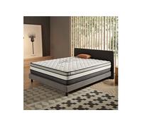 Solar à ressorts ensachés 140x190 cm - Très Epais 30 cm - Visco Thermorégulateur - Tissu Premium - Confort - Haute Qualité - Respirabilité optimale