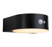 Paulmann Applique extérieure solaire Eileen – Détecteur de mouvement, 2200K 300 lm, IP44, Noir