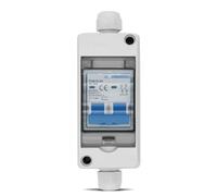 Solar Combiner Box 2P DC 600V 1000V IP65 with Circuit Breaker | 1 In 1 Out Solar Combiner Box with 3-63A DC Breaker, IP65 Waterproof(2P 600V,40A)