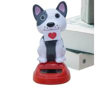 Solar Dancing Animal - Car Dashboard Ornament, Center Console Figurine | Novelty ABS POLYMER Construction | Vehicle Interior Dashboards, Eco Friendly Waving Motion Desktop Decorative Craft Supplies
