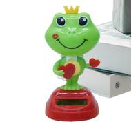Solar Dancing Animal - Car Dashboard Ornament, Center Console Figurine | Novelty ABS POLYMER Construction | Vehicle Interior Dashboards, Eco Friendly Waving Motion Desktop Decorative Craft Supplies