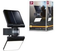 Paulmann Lèche-mur solaire à LED Lesla Détecteur de mouvement àcrépusculaire (IR)