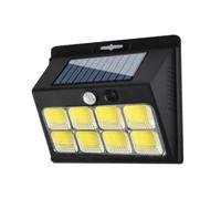Solar Lights Outdoor, Waterproof Motion Sensor 3 Modes LED | Solar Powered for Garden Patio Pathway Yard Driveway Porch Garage Steps Walkway Deck Front Door Entryway Backyard Shed