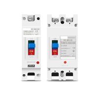 Solar Molded Case Circuit Breaker MCCB Overload Protection Switch Protector for Solar Photovoltaic PV 1P 2P MQXFCZUX(2p,160A)