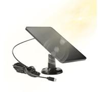 Solar Panels for Cameras - 10W Quiet Outdoor Charger