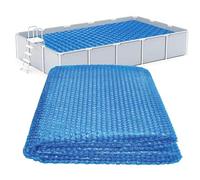 Solar Pool Cover Film - Rectangular Bubble Insulating Cover, Heavy-Duty Water Protection, Portable Equipment | Swimming Lake River Summer Party Games Bar Dock Outdoor Thermal Supplies Care Maintenance