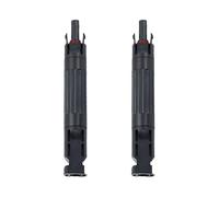 Solar PV Fuse Connector Set 2 Pack | PC & PP, IP67 Waterproof, 10x38mm Fuse Size | MC4 Compatible Photovoltaic F́use Holder, 15A/30A | DC1000V Solar Protection
