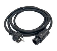 Solarsys® - 10m Cordon d'alimentation AC avec Connecteur Batteri BC01 Femelle et Prise Schuko Mâle, pour Micro-onduleur Hoymiles Deye Envertech NEP Bosswerk et TSUN, 10 Mètres
