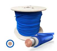 SOLARTRONICS Câble Solaire 4 mm² - 100 m - Bleu - Posable à la Terre - Rallonge Photovoltaïque - Fabriqué en Allemagne