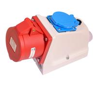 Solartronics CEE-Schuko Combo Murale IP44 5 Pôles 16A/32A