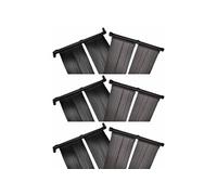 vidaXL Panneau solaire de chauffage de piscine 6 pièces 80x620 cm